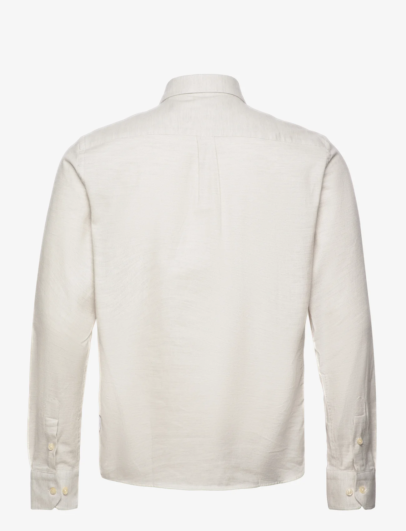 Les Deux - Desert Reg Shirt - basic shirts - snow melange - 1