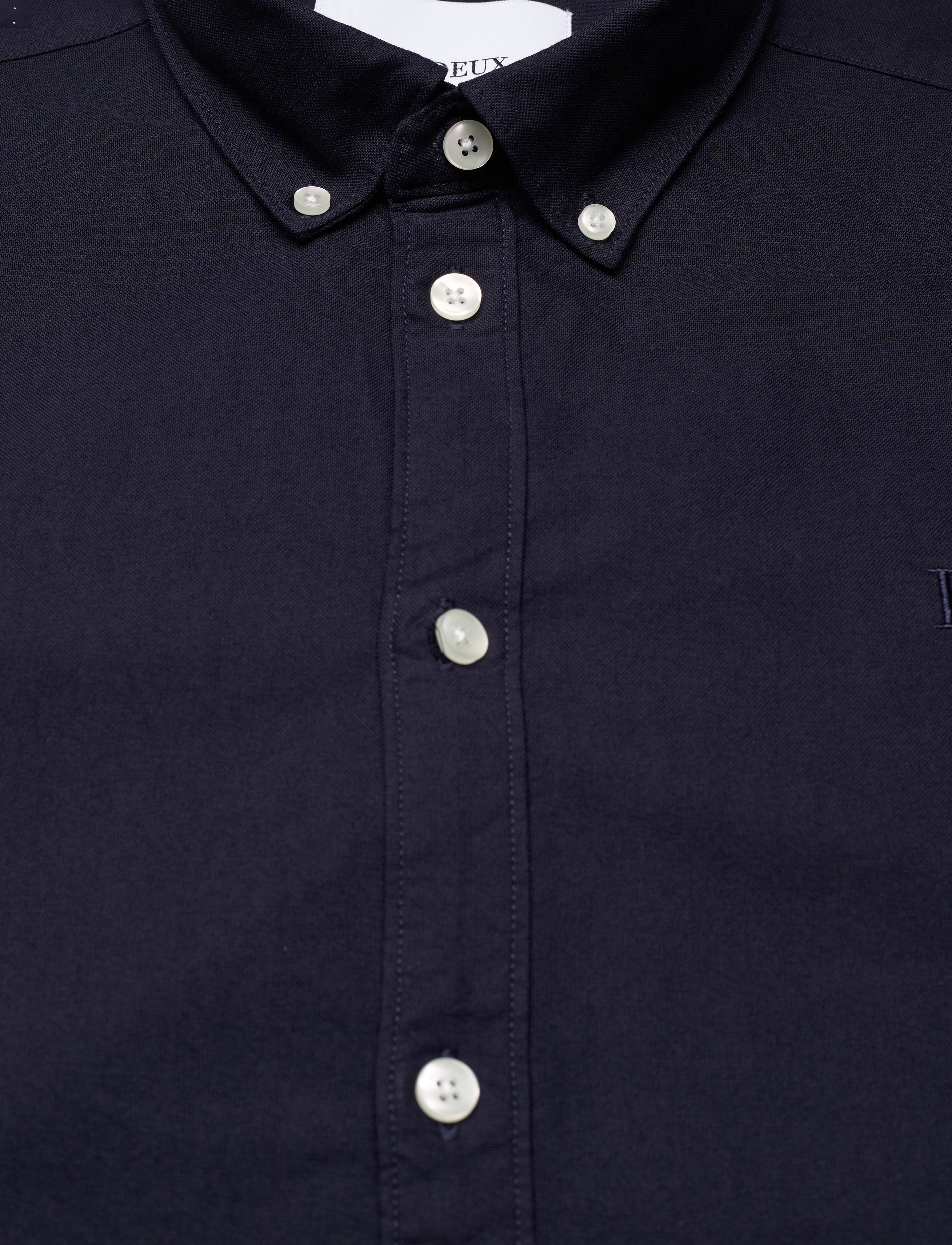 Les Deux - Kristian Oxford Shirt - dark navy - 3