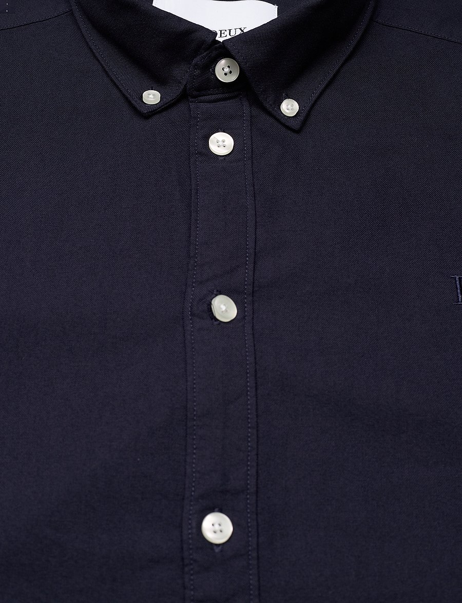 Les Deux - Kristian Oxford Shirt - dark navy - 3