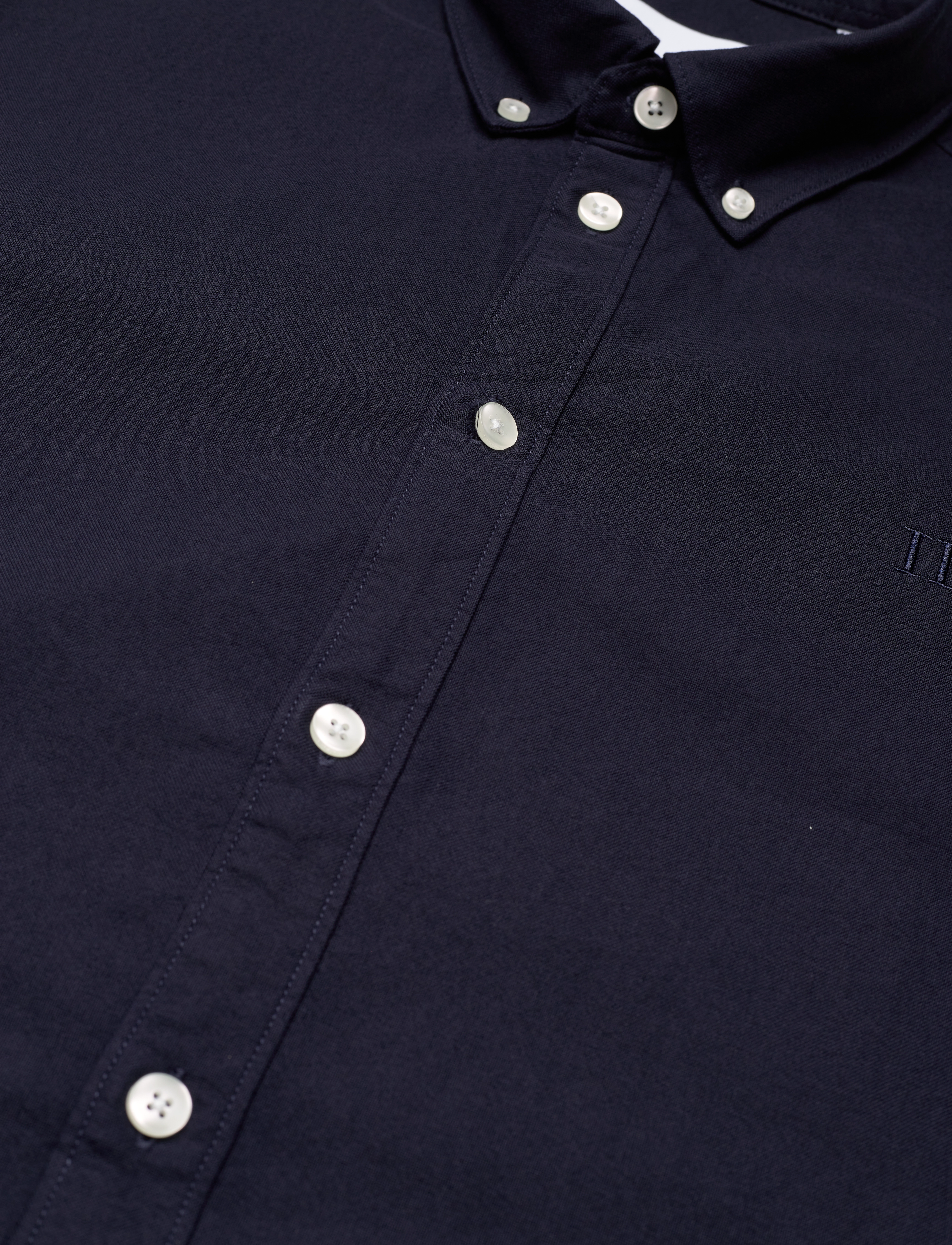 Les Deux - Kristian Oxford Shirt - dark navy - 4