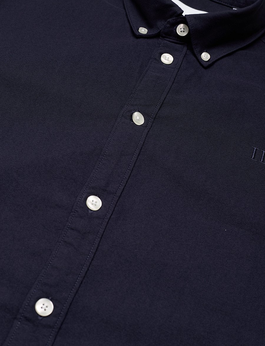 Les Deux - Kristian Oxford Shirt - dark navy - 4