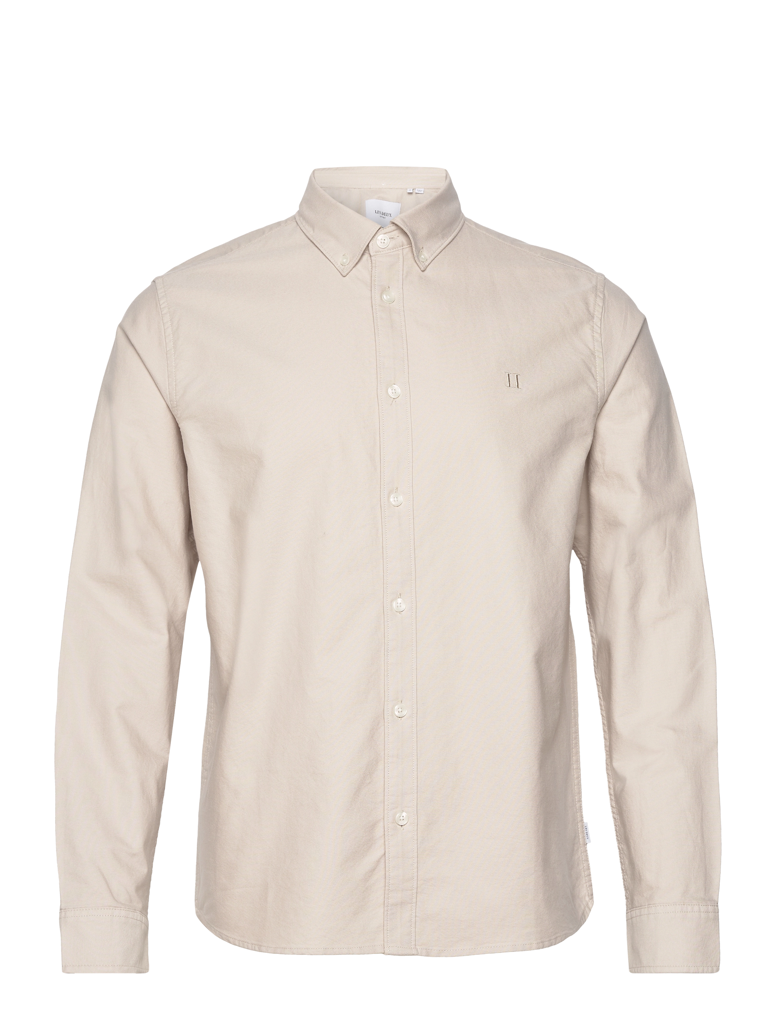 Les Deux - Kristian Oxford Shirt - dark sand - 1
