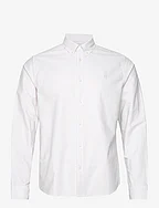 Kristian Oxford Shirt - DARK SAND/WHITE