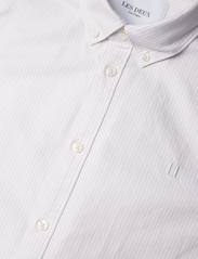 Les Deux - Kristian Oxford Shirt - oxford skjorter - dark sand/white - 4