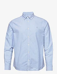 Les Deux - Kristian Oxford Shirt - oxford skjorter - light blue - 0