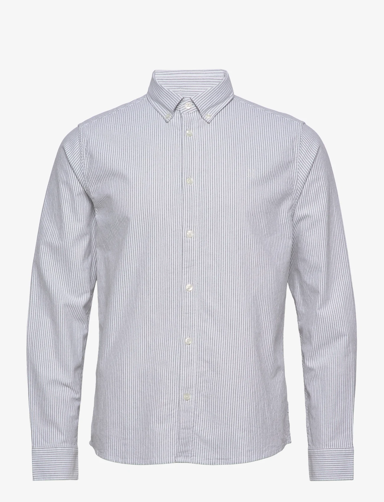Les Deux - Kristian Oxford Shirt - oxford shirts - olive night/white - 0