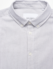 Les Deux - Kristian Oxford Shirt - oxford shirts - olive night/white - 3