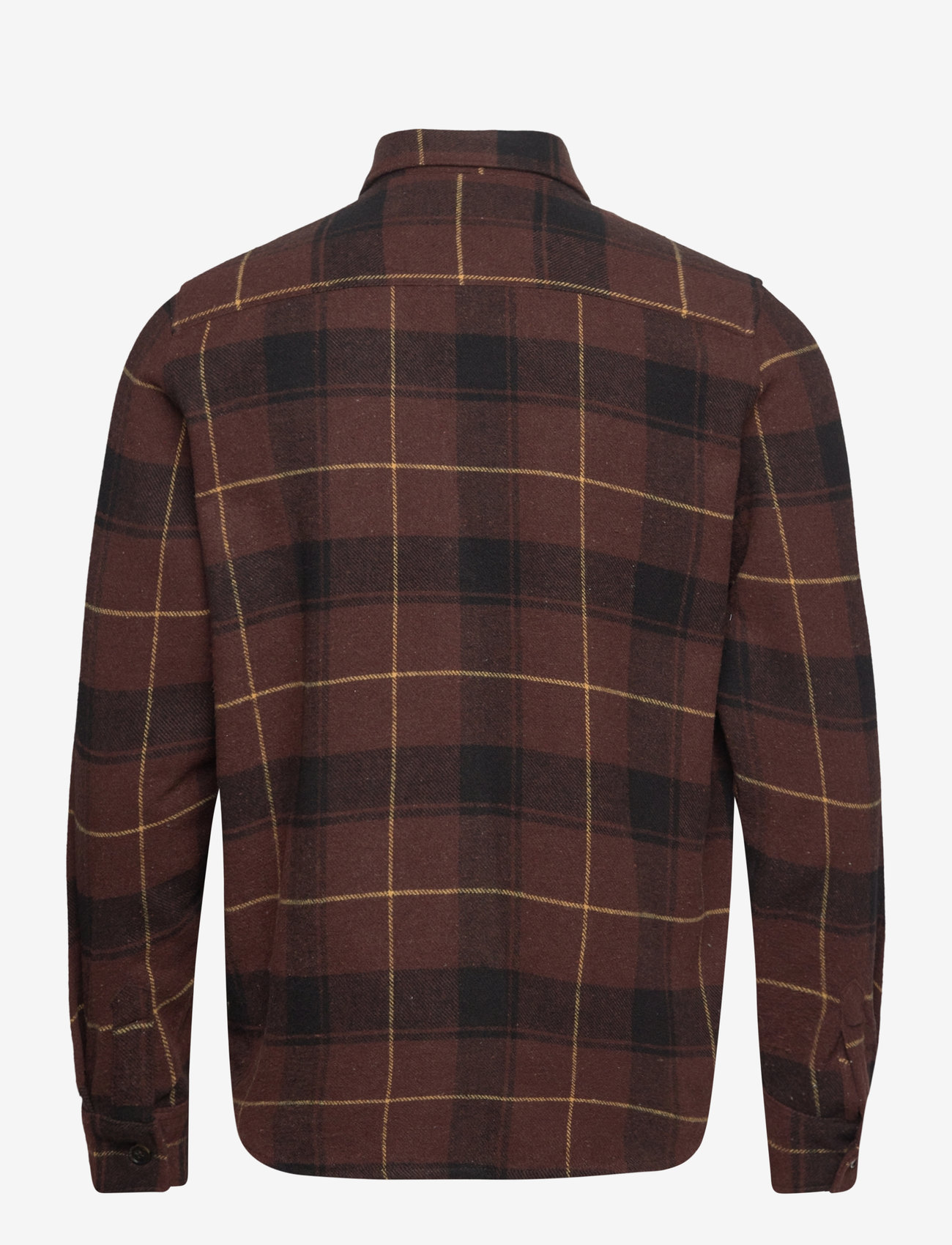 Les Deux - Lennon Check Shirt - ebony brown/black - 1