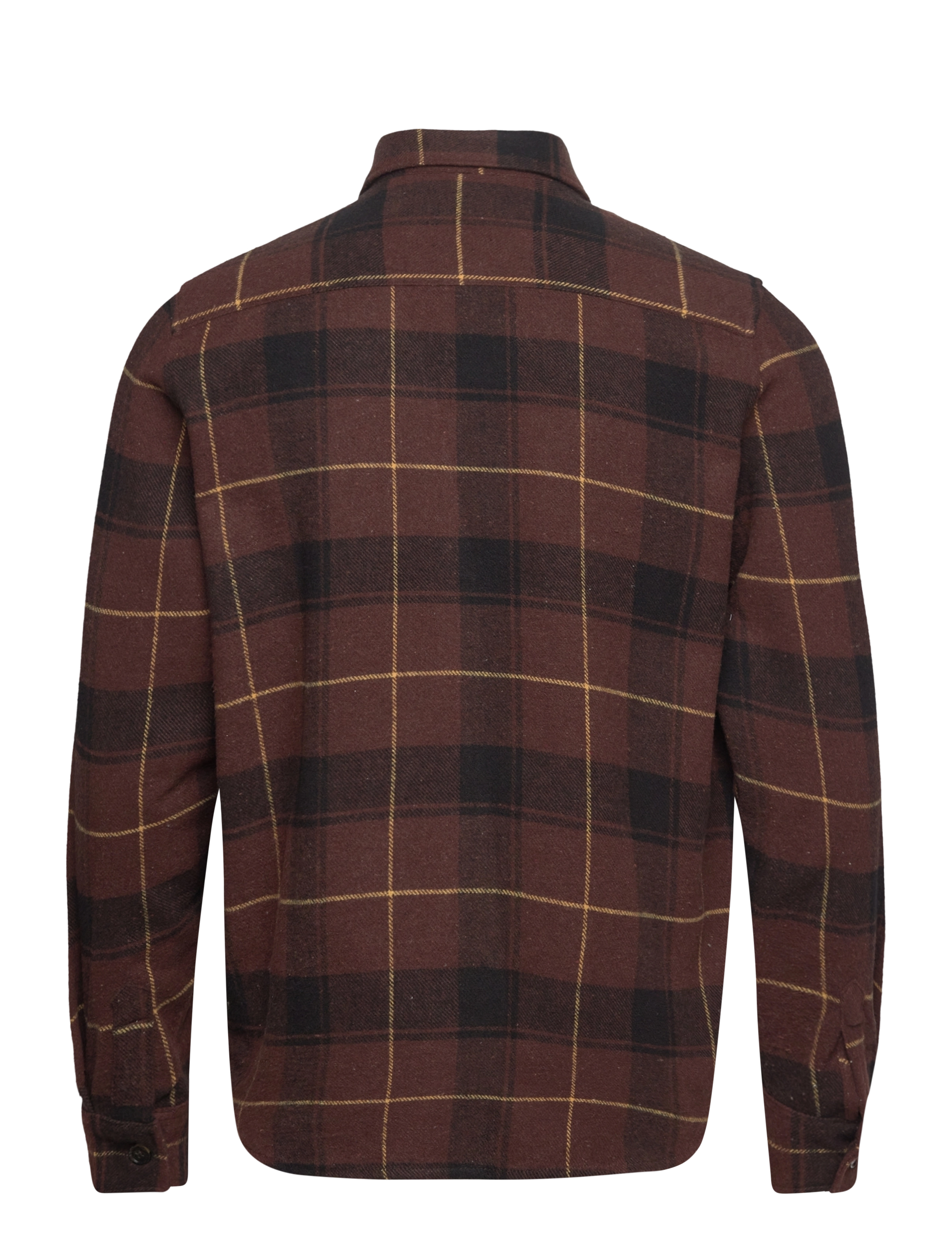 Les Deux - Lennon Check Shirt - ebony brown/black - 1
