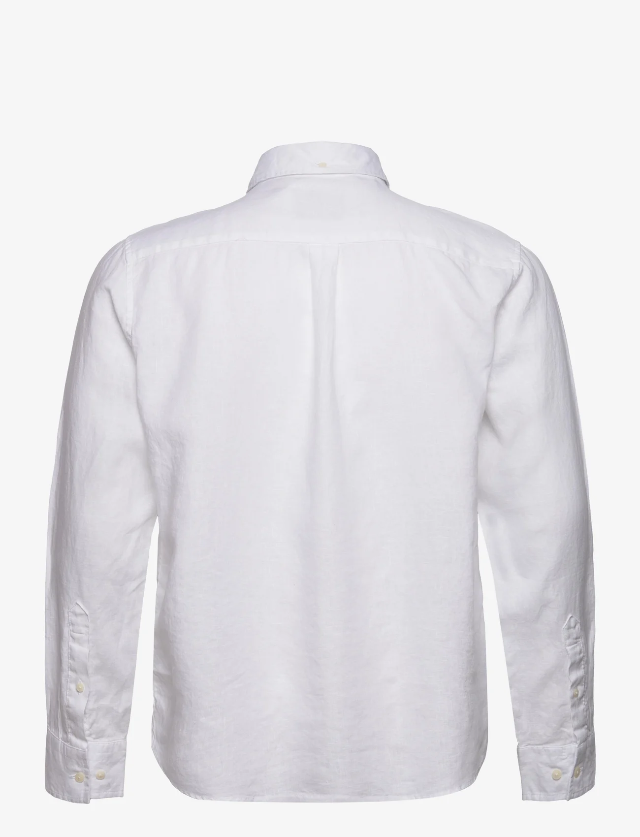 Les Deux - Kristian Linen B.D. Shirt - linen shirts - white - 1