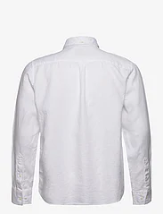 Les Deux - Kristian Linen B.D. Shirt - linneskjortor - white - 1