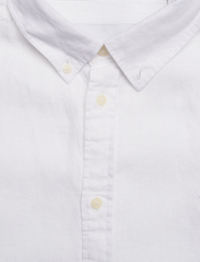 Les Deux - Kristian Linen B.D. Shirt - linneskjortor - white - 3