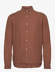 Les Deux - Kristian Dobby Shirt - basic skjortor - burnt clay - 0
