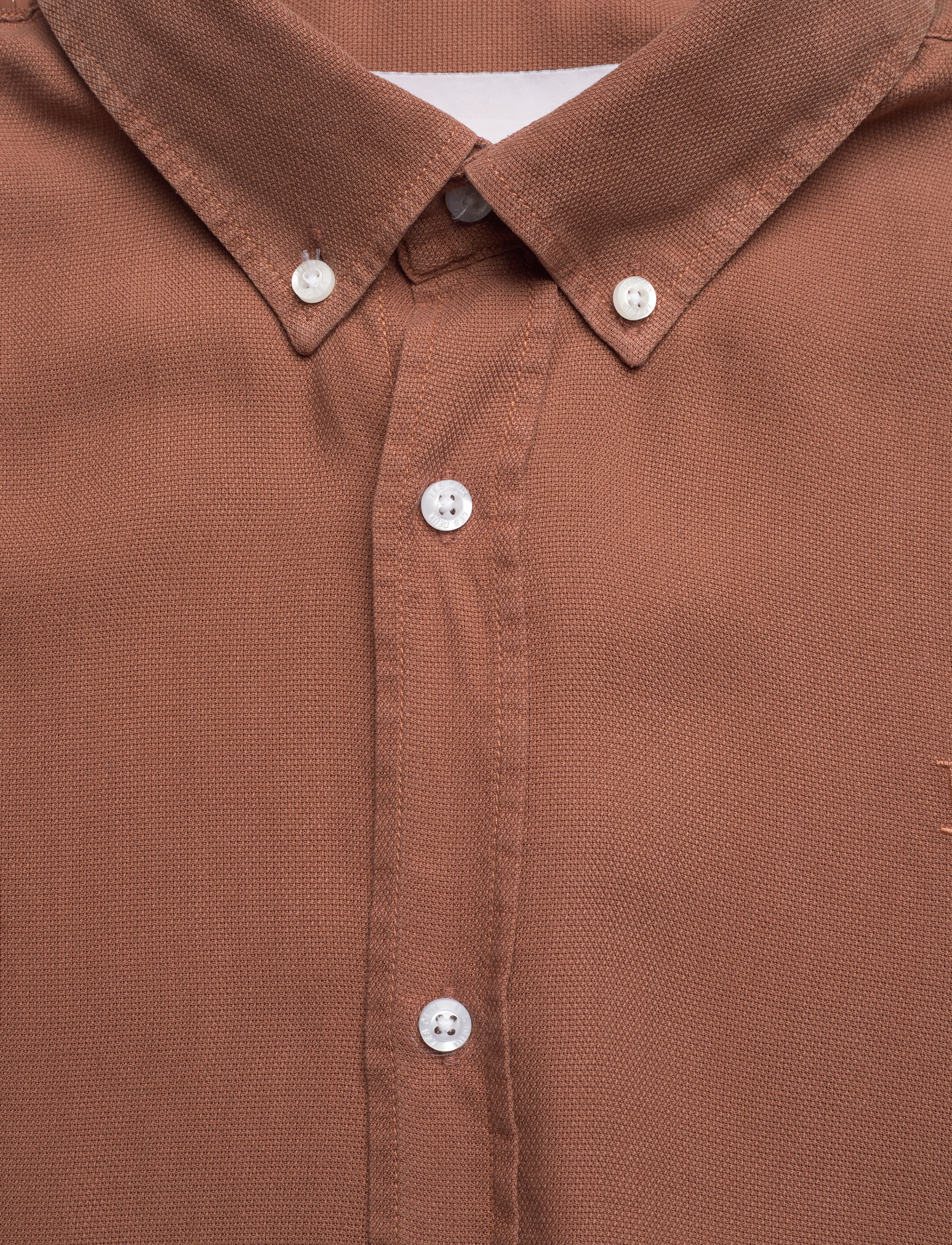Les Deux - Kristian Dobby Shirt - burnt clay - 2