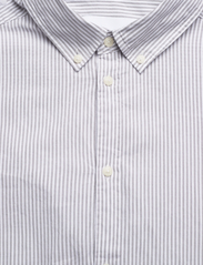 Les Deux - Kristian Stripe Shirt - oxford skjorter - light grey/white - 3
