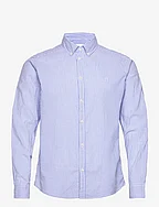 Kristian Stripe Shirt - PALACE BLUE/WHITE