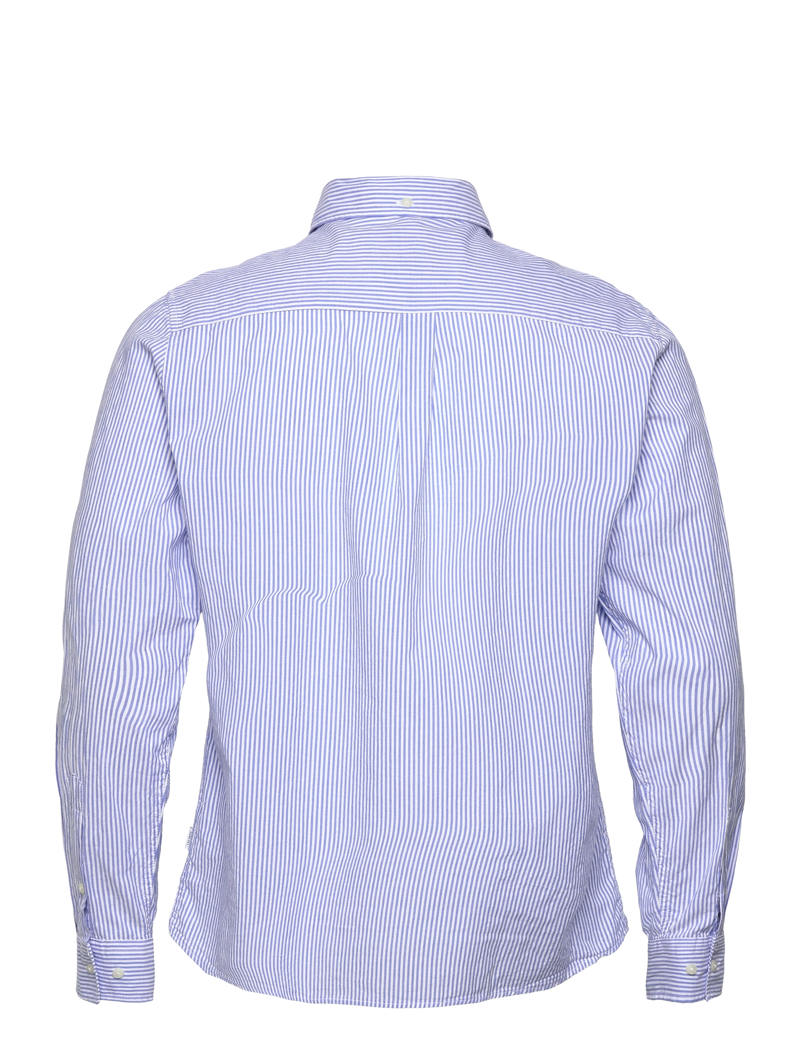 Les Deux - Kristian Stripe Shirt - palace blue/white - 1