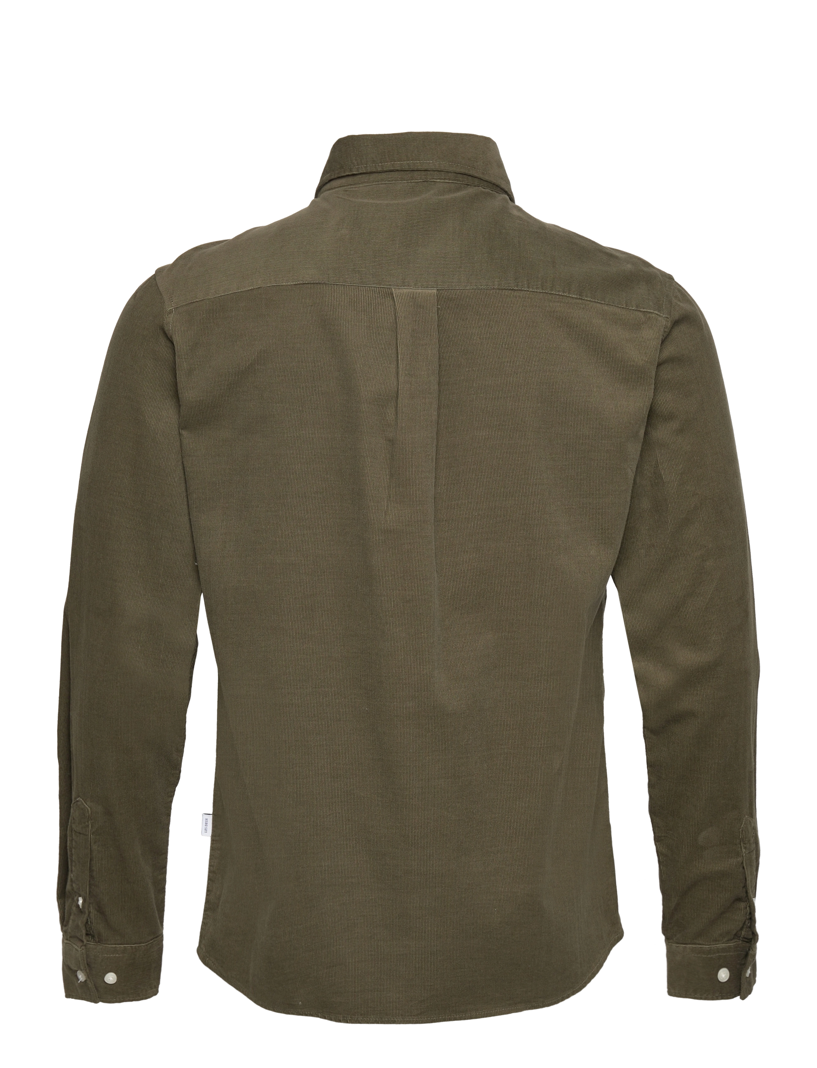 Les Deux - Christoph Corduroy Shirt - olive night - 2