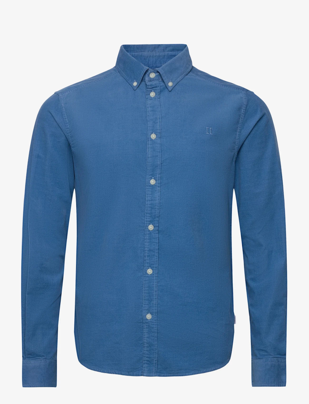 Les Deux - Christoph Corduroy Shirt - manchesterskjortor - washed denim blue - 0
