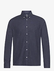 Les Deux - Desert Reg Shirt - laisvalaikio marškiniai - dark navy mÉlange - 0