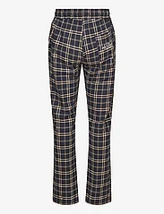 Les Deux - Ludwig Flannel Pyjama Shirt & Pants - pohjoismainen tyyli - dark navy/dark sand - 3