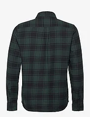 Les Deux - Kristian Check Flannel Shirt - ziemeļvalstu stils - pine green/black - 2