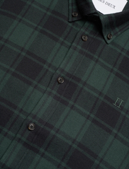 Les Deux - Kristian Check Flannel Shirt - ziemeļvalstu stils - pine green/black - 4
