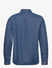 Les Deux - Kristian Denim Shirt - nordisk stil - medium blue wash - 2