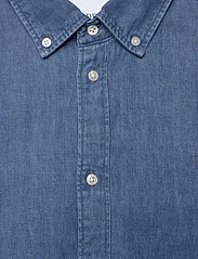 Les Deux - Kristian Denim Shirt - nordisk stil - medium blue wash - 3