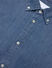 Les Deux - Kristian Denim Shirt - pohjoismainen tyyli - medium blue wash - 4