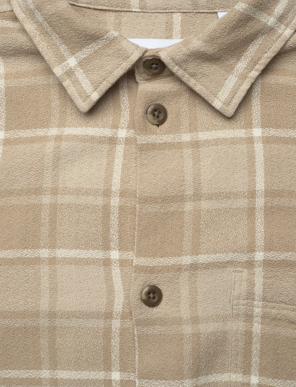 Les Deux - Kash Check Shirt - rutiga skjortor - light desert sand/dark sand - 2