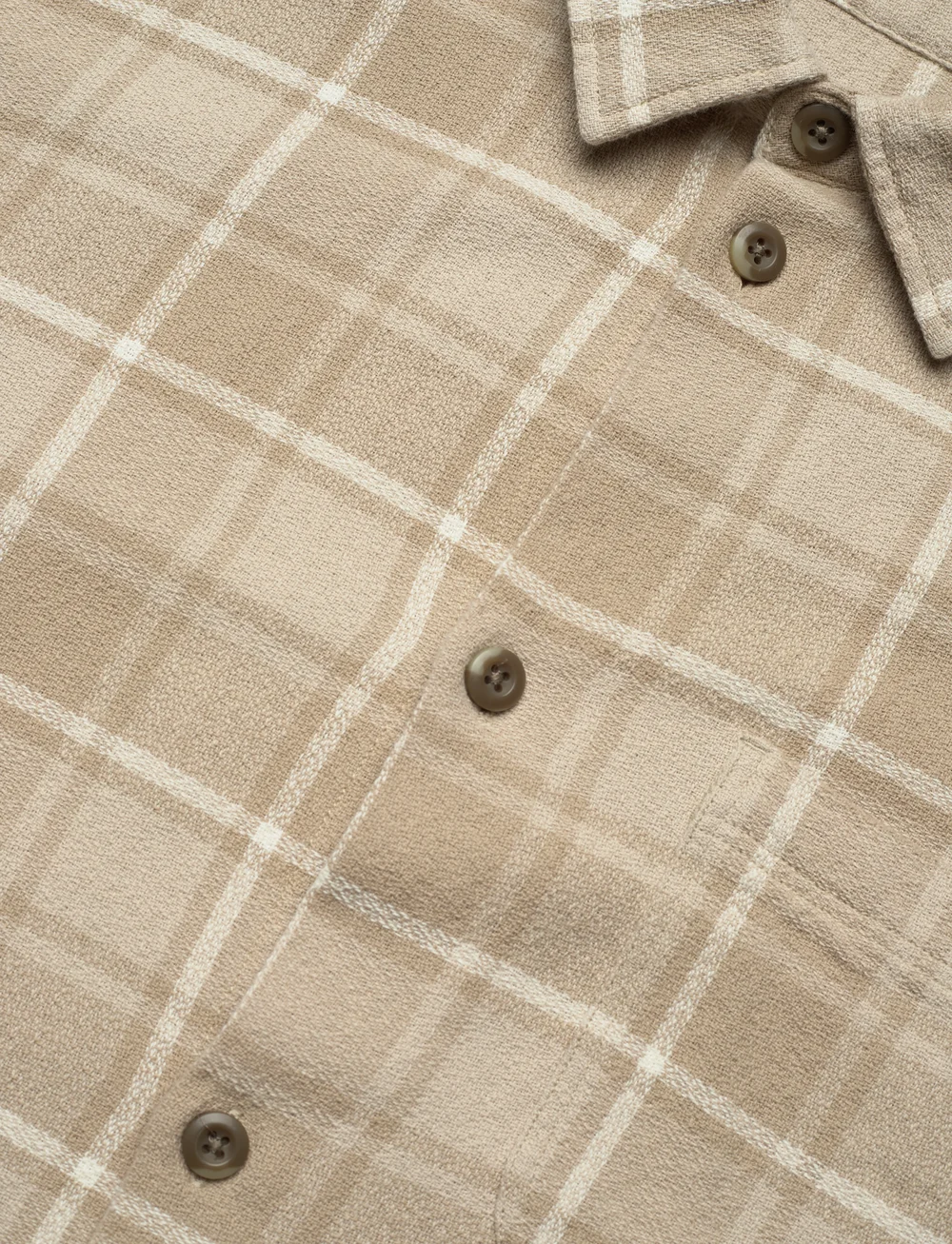 Les Deux - Kash Check Shirt - rutiga skjortor - light desert sand/dark sand - 3