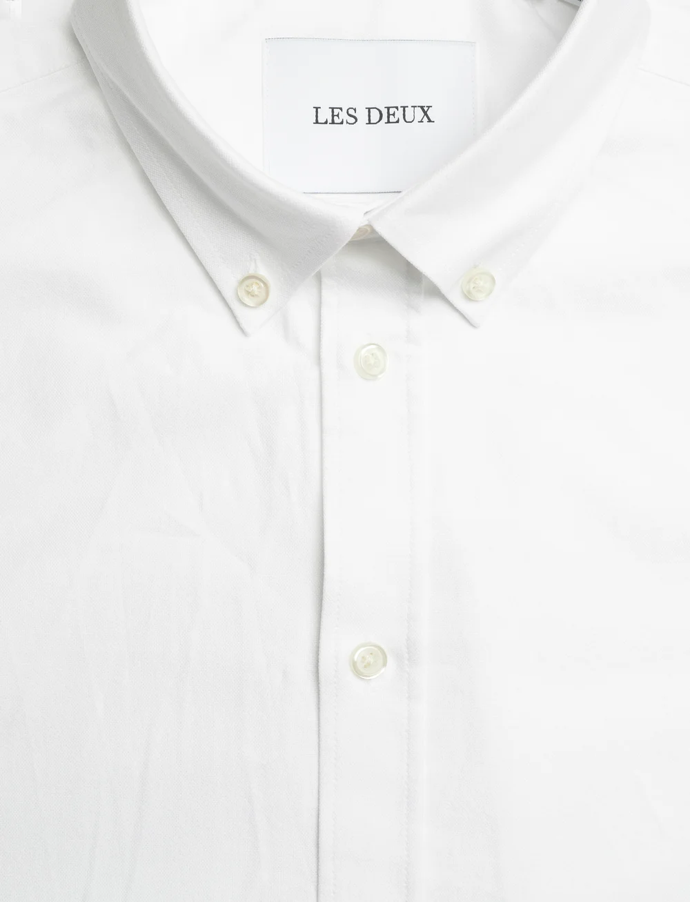 Les Deux - Konrad Oxford Shirt - oxford-hemden - white - 2