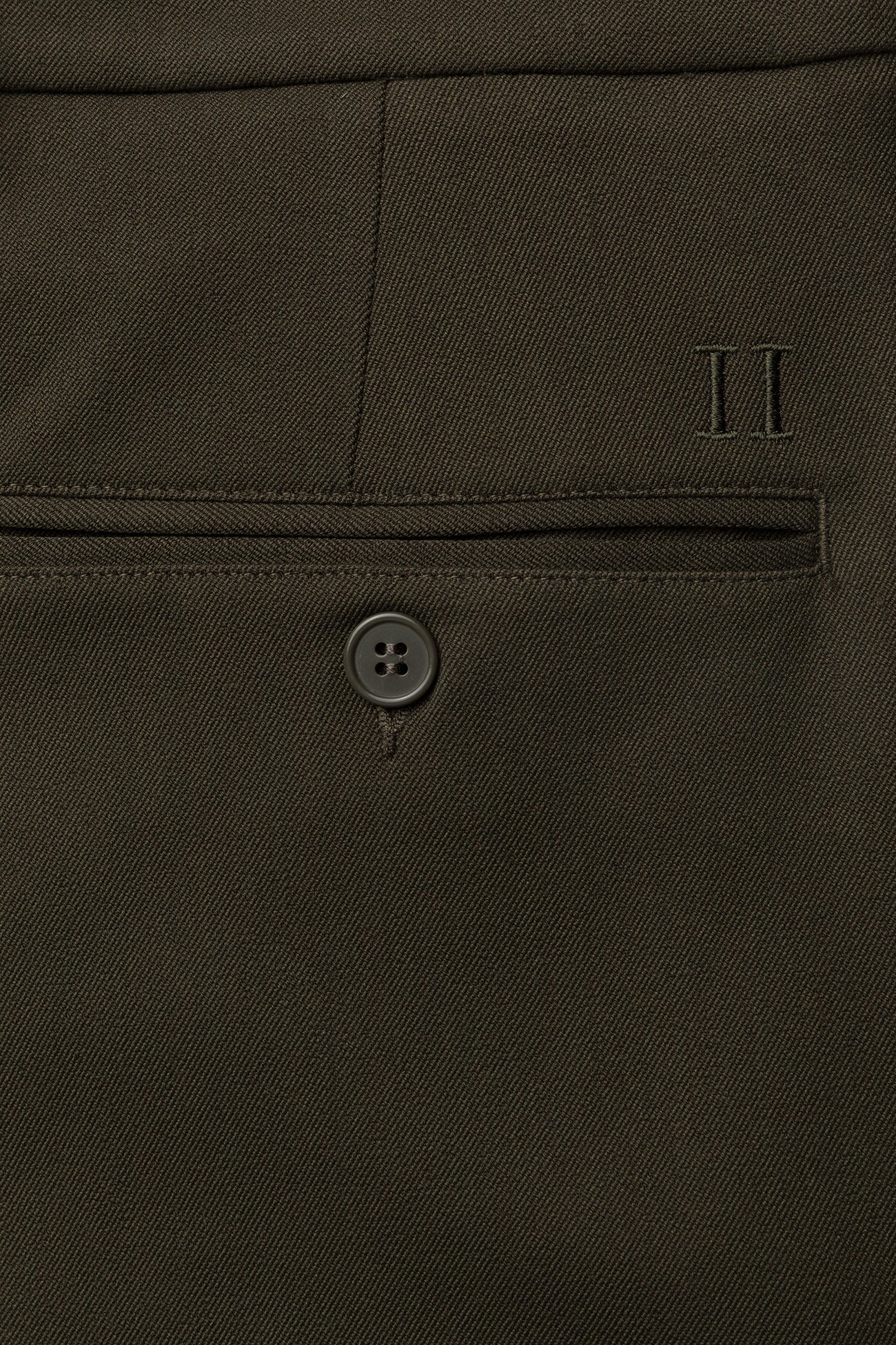 Les Deux - Como Suit Pants - kombu green - 4