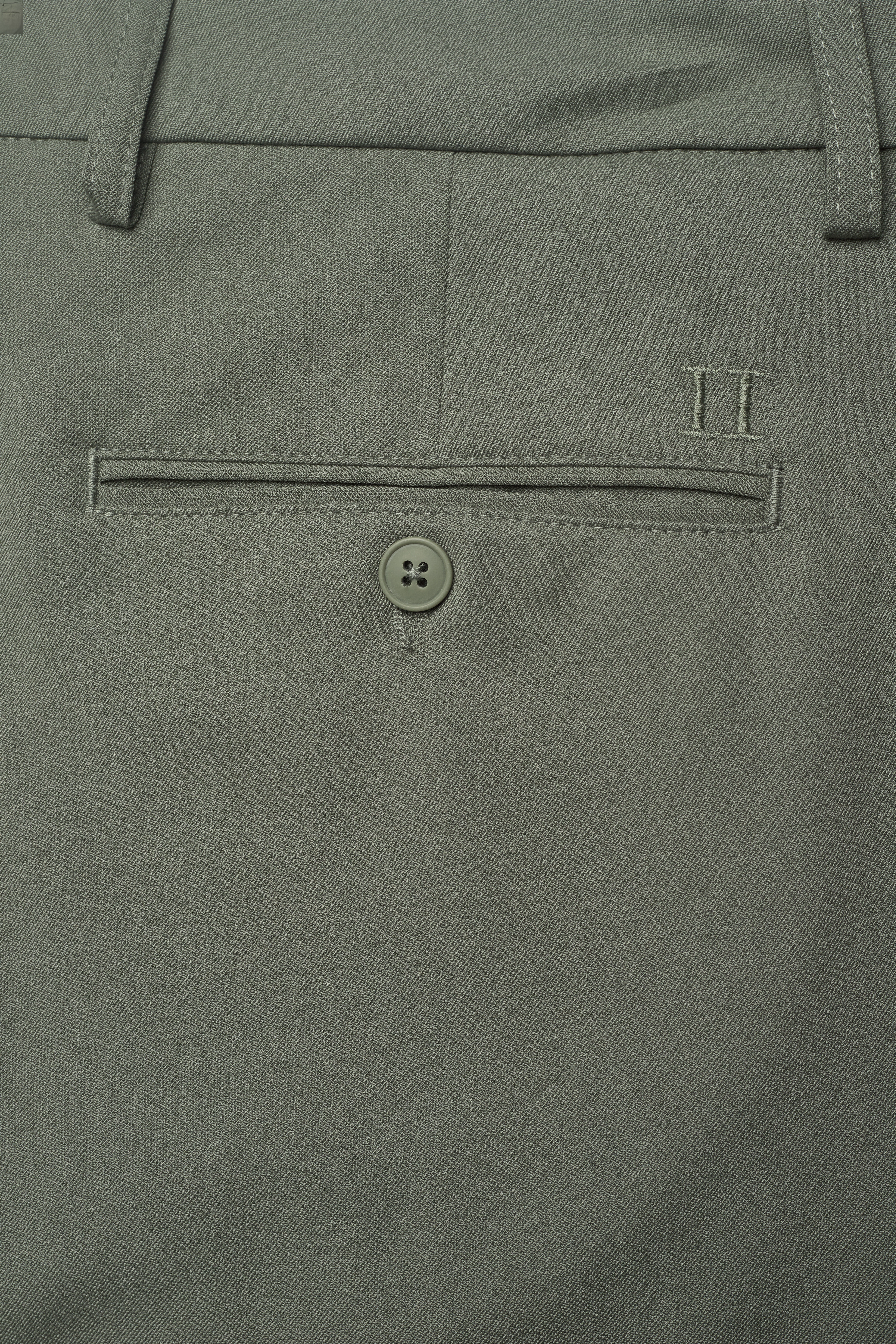 Les Deux - Como LIGHT Suit Pants - thyme green - 4