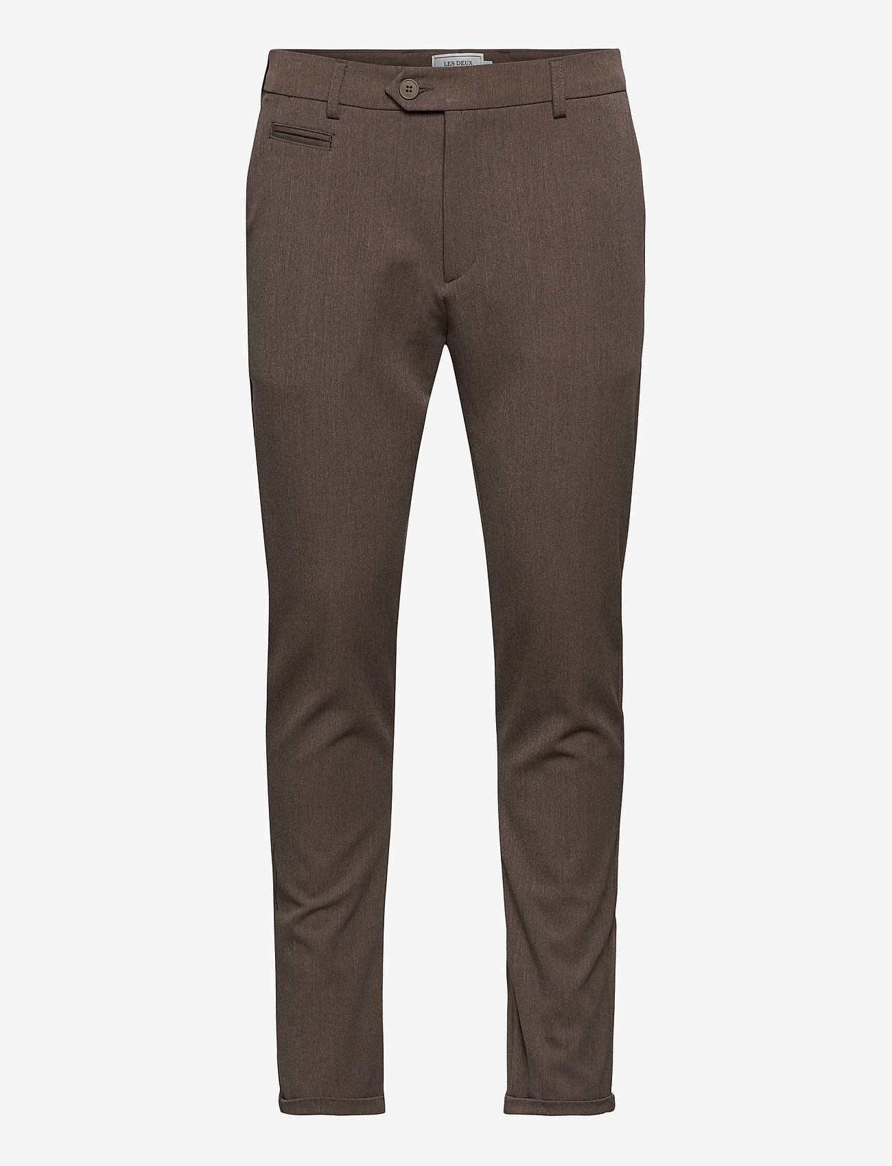 Les Deux - Como Suit Pants - Seasonal - brown melange - 0