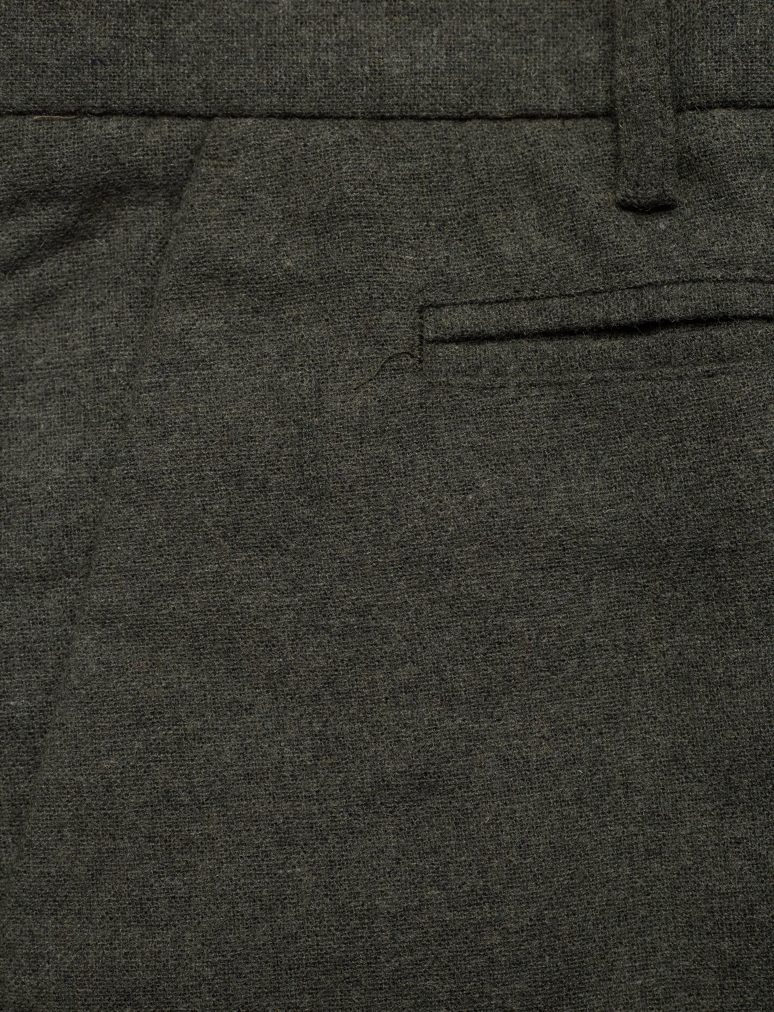 Les Deux - Como Wool Suit Pants - deep forrest - 2