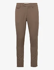 Les Deux - Como Suit Pants - Seasonal - Ülikonnapüksid - coffee brown - 0