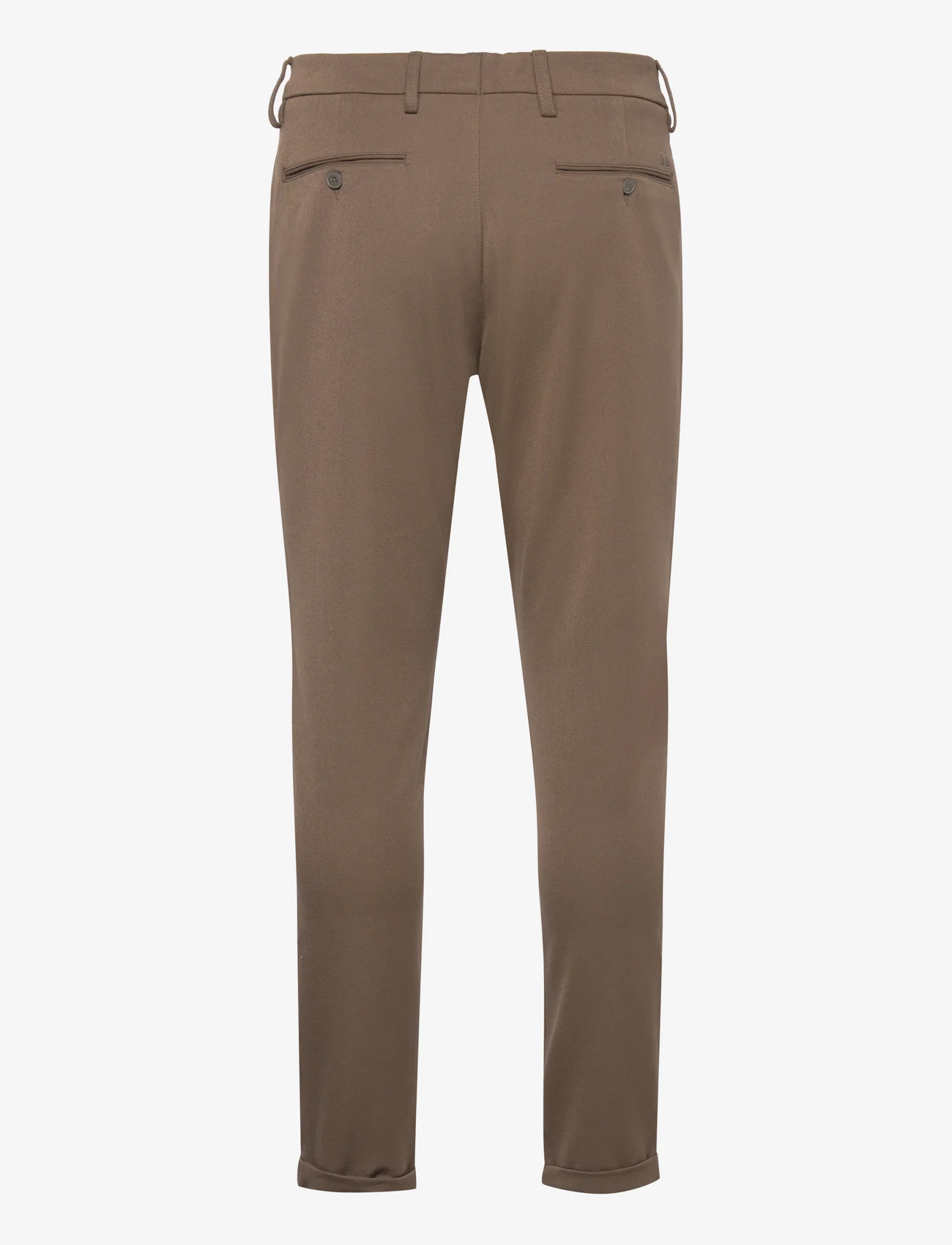Les Deux - Como Suit Pants - Seasonal - Ülikonnapüksid - coffee brown - 1