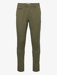 Les Deux - Como Suit Pants - Seasonal - kostymbyxor - olive night - 0