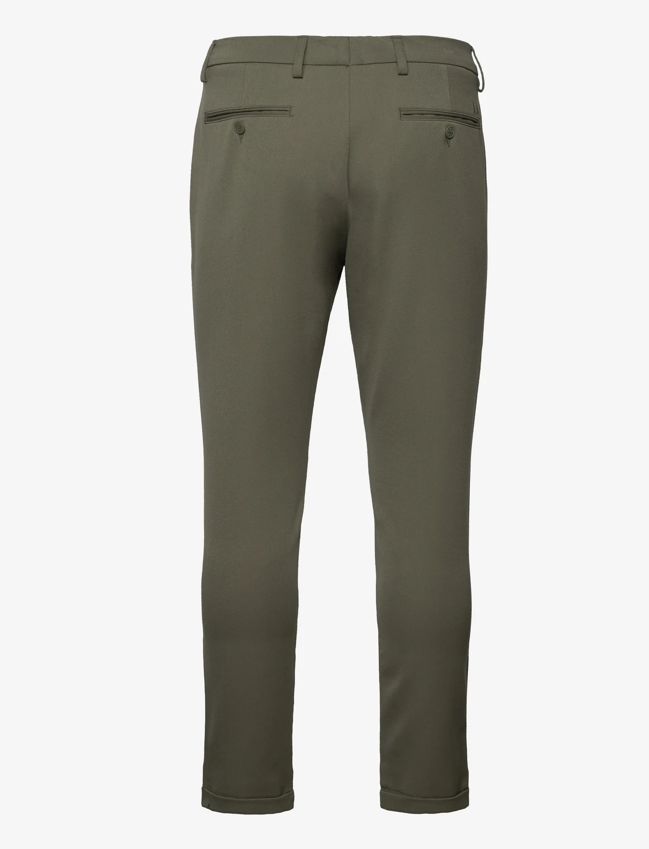 Les Deux - Como Suit Pants - Seasonal - kostymbyxor - thyme green - 1