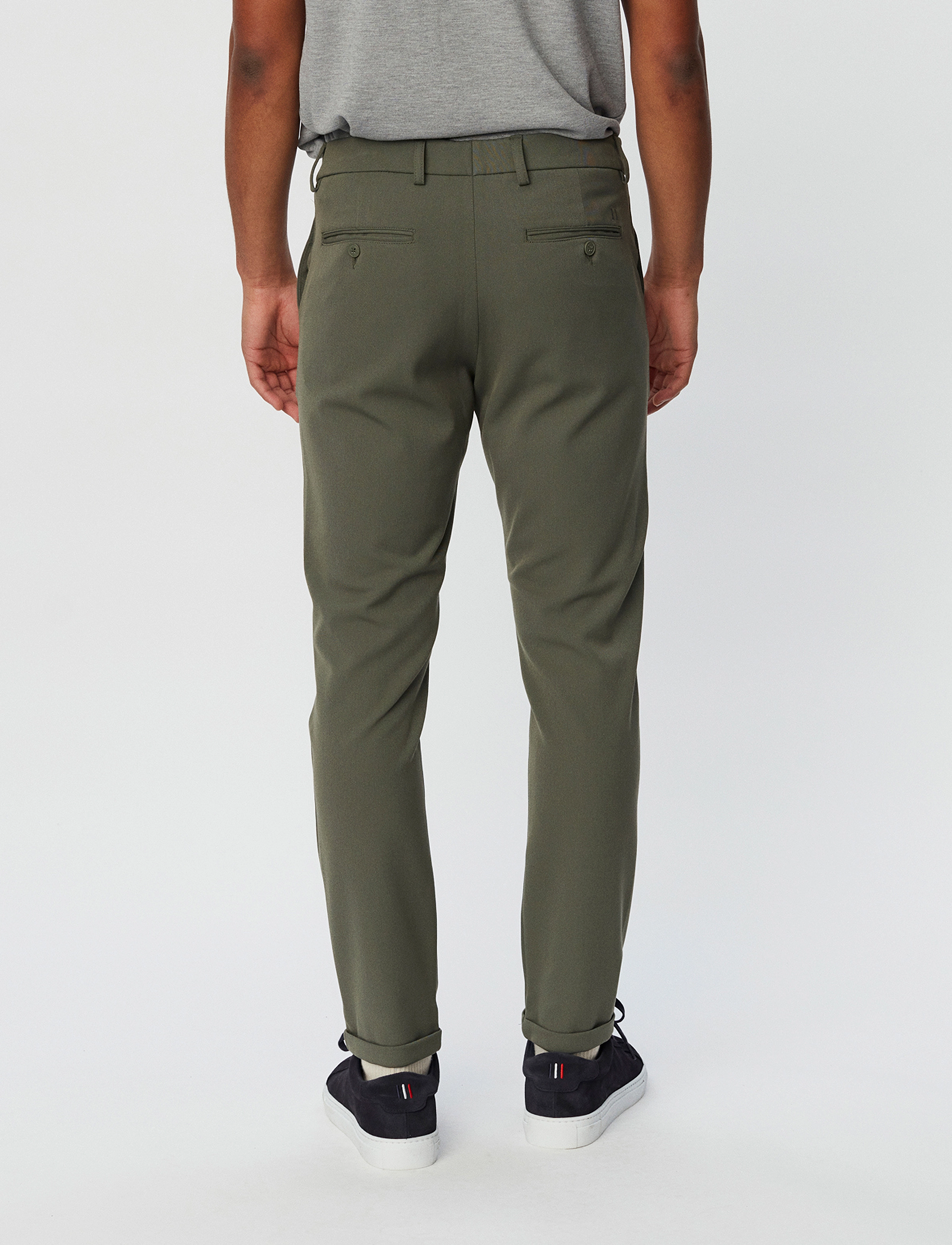 Les Deux - Como Suit Pants - Seasonal - thyme green - 3