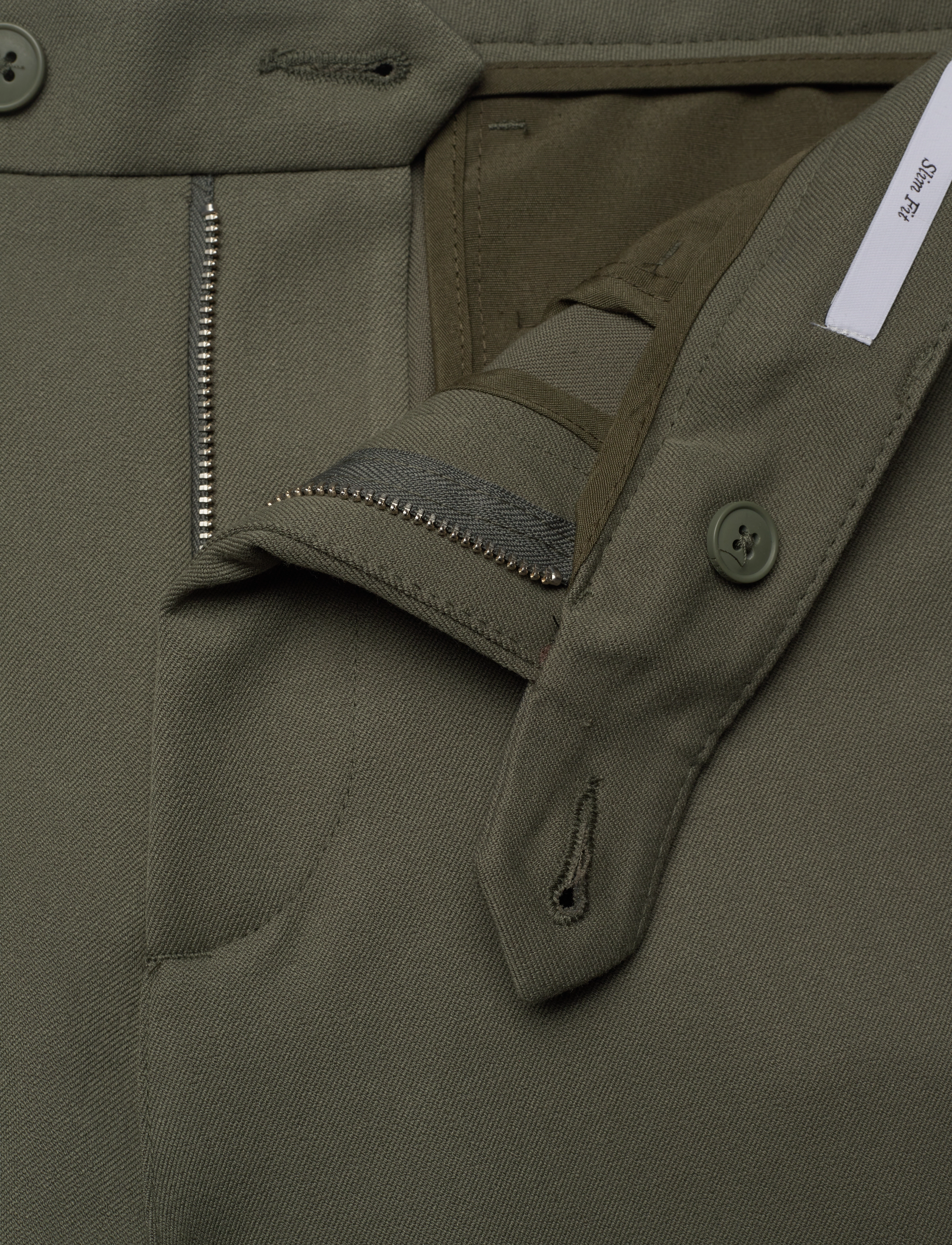 Les Deux - Como Suit Pants - Seasonal - thyme green - 5
