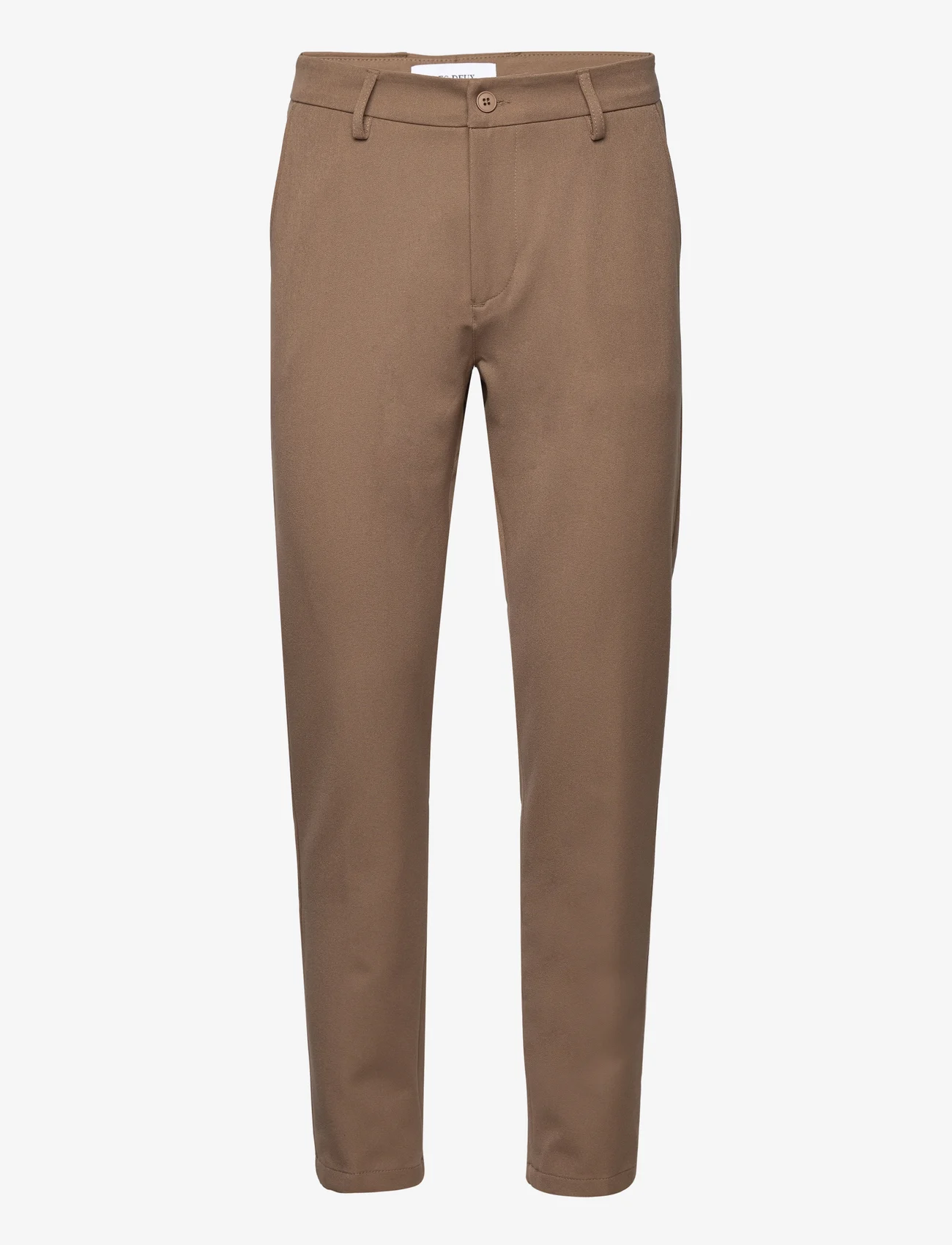 Les Deux - Como Reg Suit Pants - Seasonal - Ülikonnapüksid - lead gray - 0