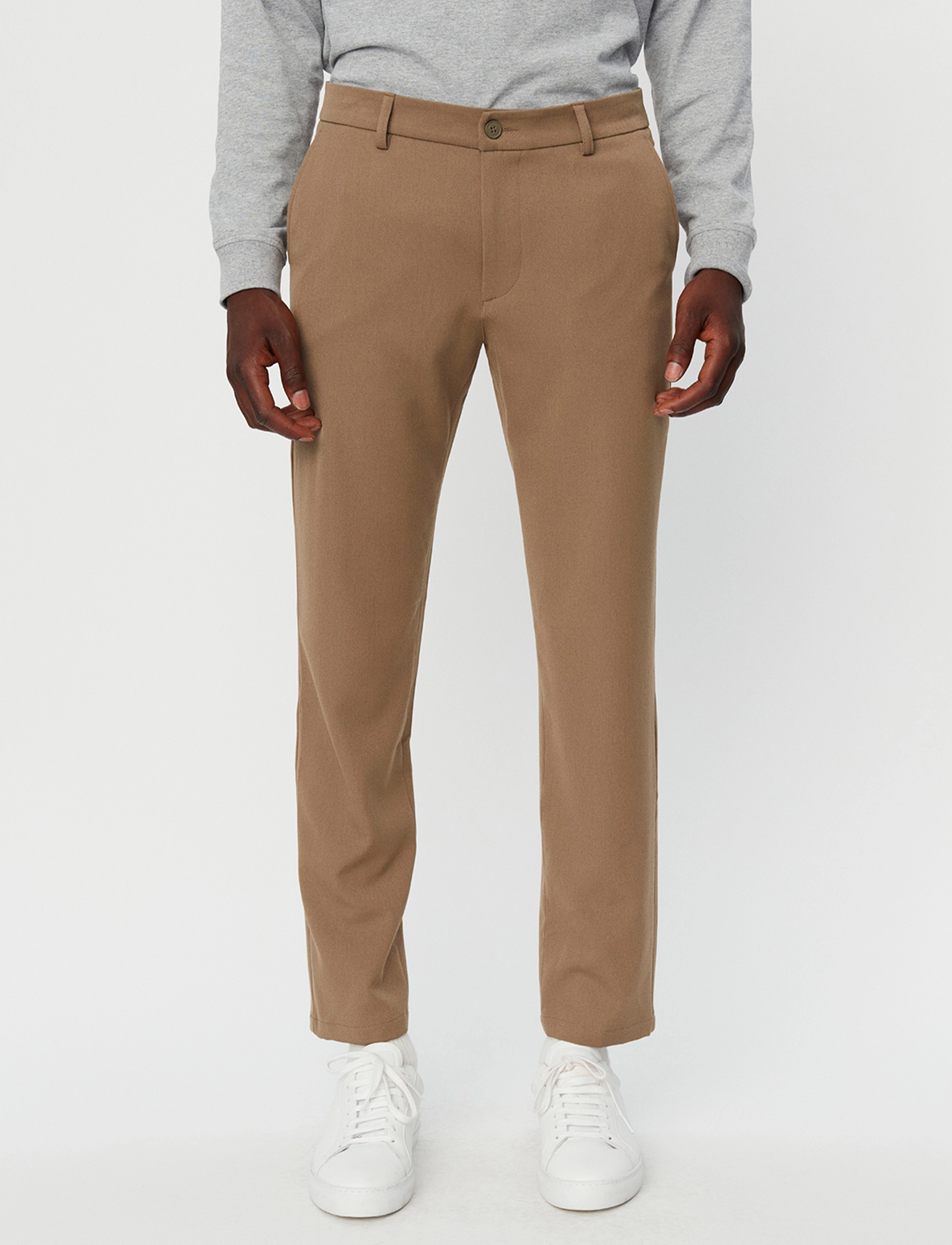 Les Deux - Como Reg Suit Pants - Seasonal - lead gray - 2