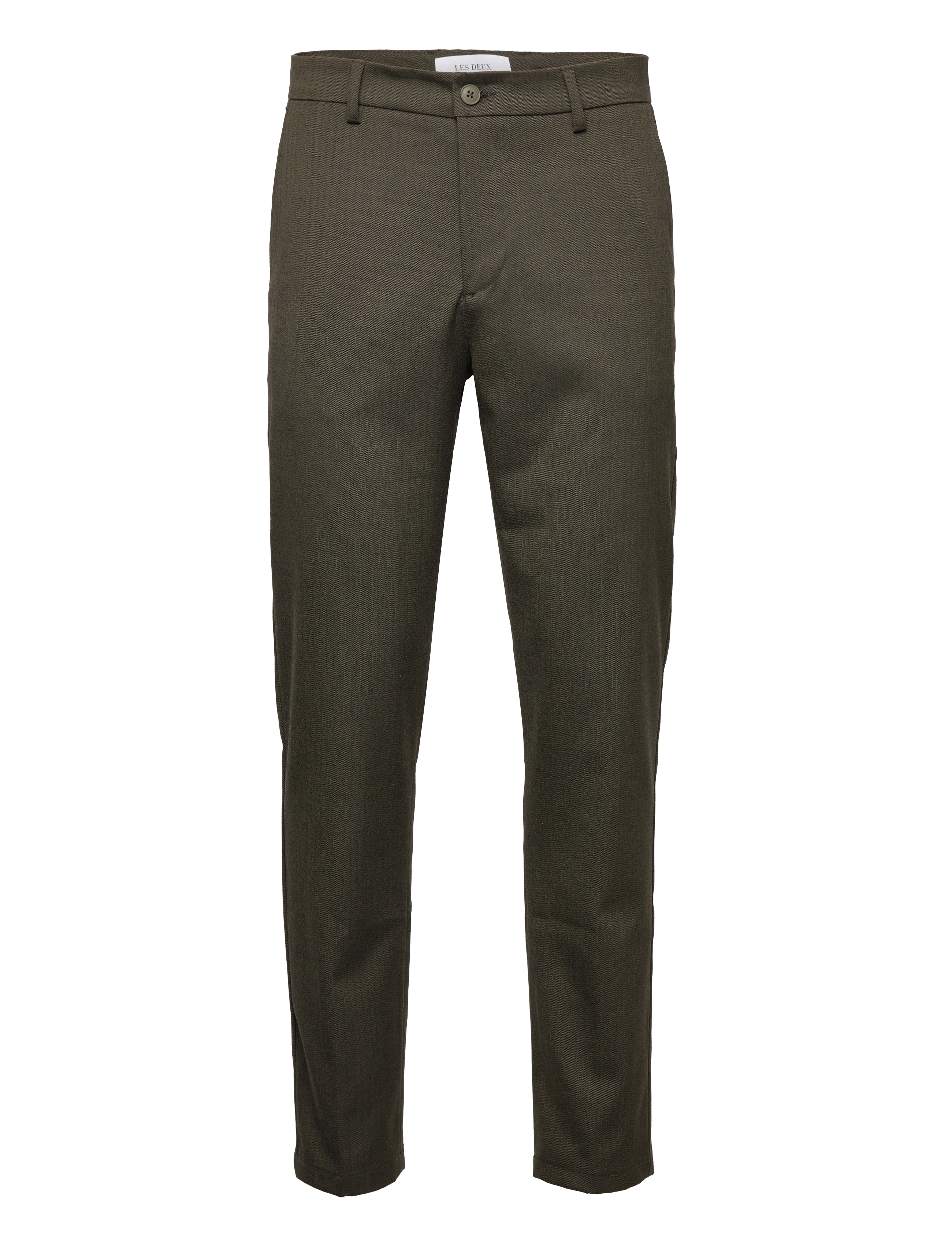 Les Deux - Malus Reg Suit Pants - olive night/black - 0