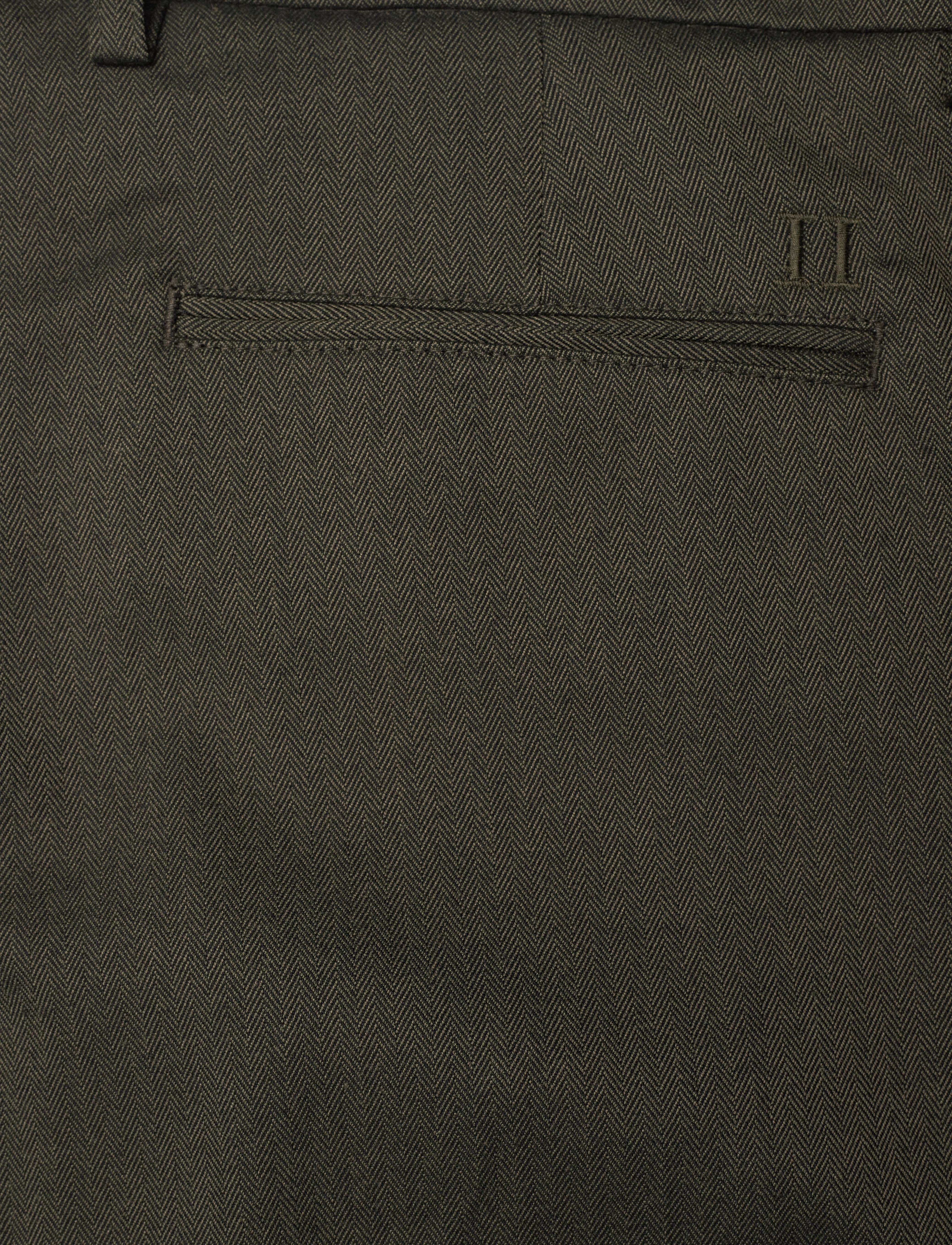 Les Deux - Malus Reg Suit Pants - olive night/black - 4