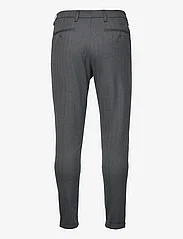 Les Deux - Como Herringbone Suit Pants - anzugshosen - light grey mélange/charcoal - 1