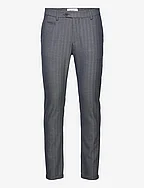 Como Herringbone Suit Pants - DARK NAVY/TRADEWINDS BLUE