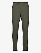Como Dobby Suit Pants - OLIVE NIGHT/THYME GREEN